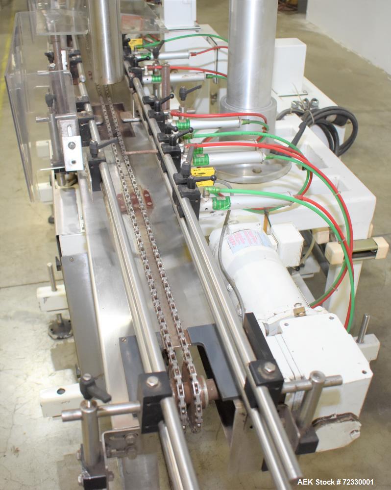 Used All Fill Model DHAA-400 Dual Head Automatic Inline Auger Filler
